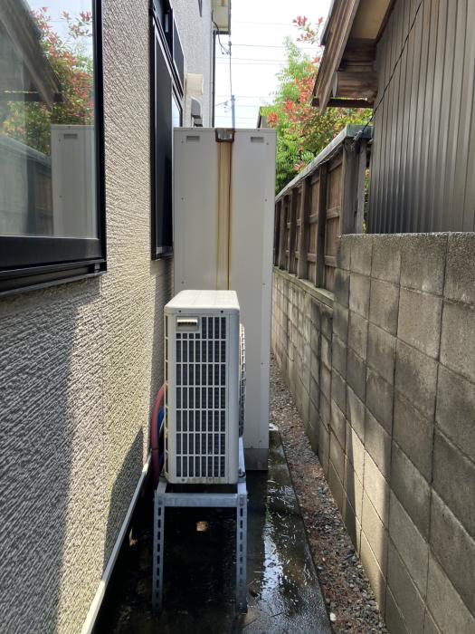 小松市　エコキュート交換工事