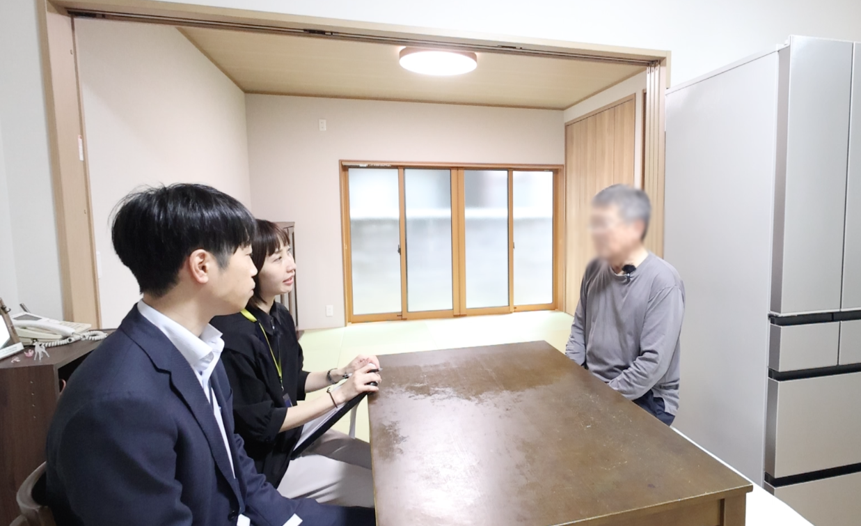 細かいところまで配慮した提案が良かった。丁寧な営業が素晴らしいですね。