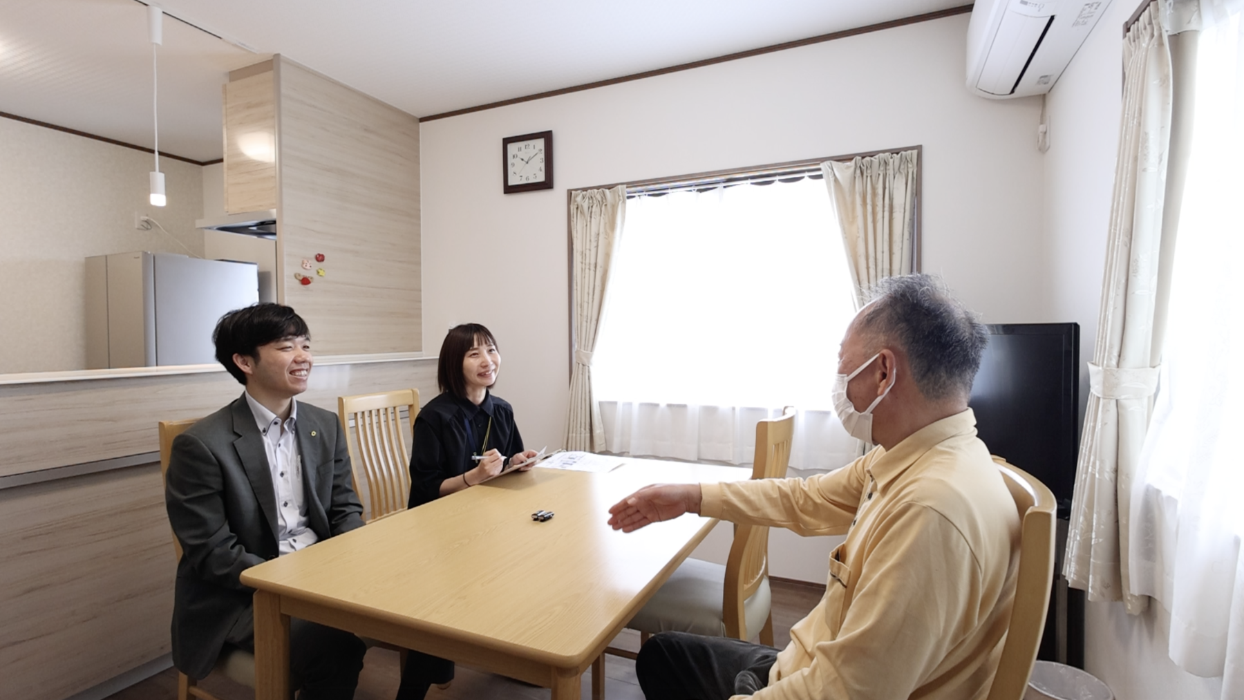 職人さんの丁寧な仕事に感激！細かな歪みも見逃さず直してくれました