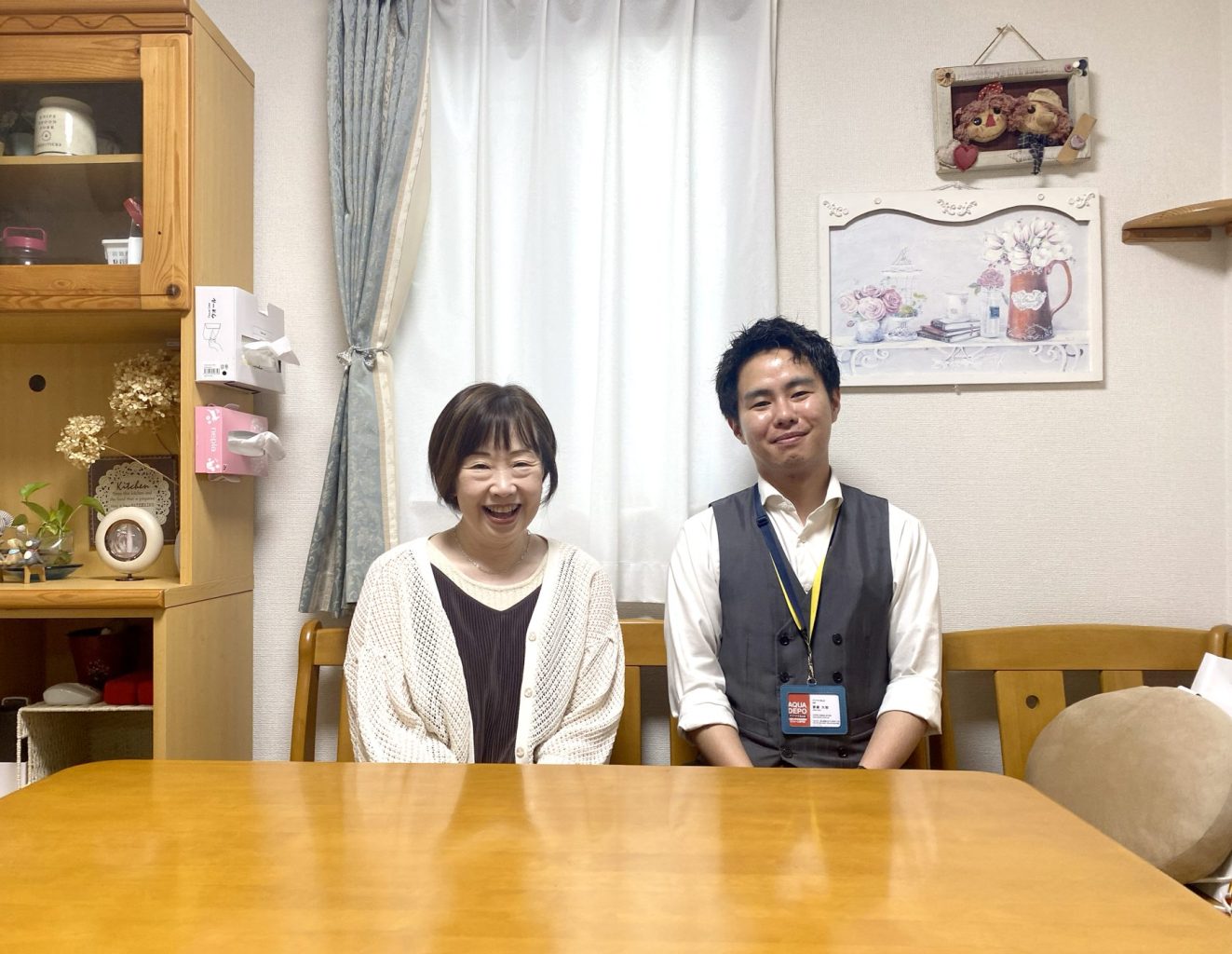 理想のキッチンを形にできて、とても満足しています！